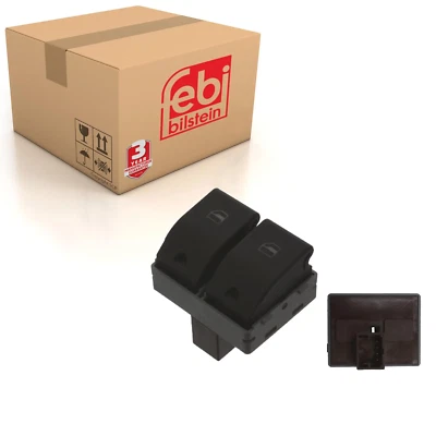 Interruptor regulador de ventana eléctrica se adapta a Volkswagen Crossfox Crosspolo Fox Febi 44537 Foto 1 de 4