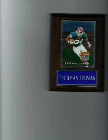 THURMAN THOMAS PLAQUE BUFFALO BILLS FOOTBALL NFL   C Cover