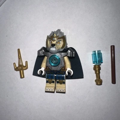 Lego Legends Of Chima Lagravis Heavy Armor Silver Minifigure LOC041 - Image 1 of 2