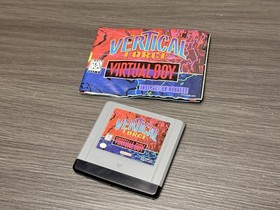 Vertical Force- Virtual Boy Game Plus Water Damaged Manual