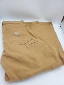 Carhartt Pants Rugged Flex Relaxed Fit Canvas 5-Pocket Work Pants 31x30 Brown - Picture 1 of 3