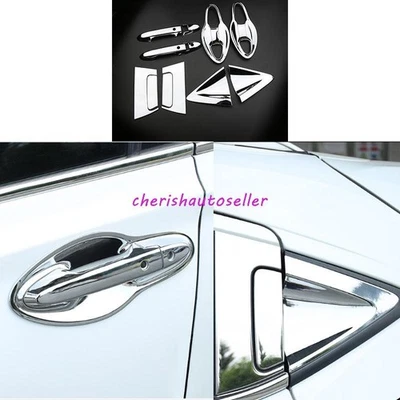 For Honda HR-V Vezel 2016-21 22 ABS Chrome Side Door Handle Bowl Cover Trim 14X - Imagem 1 de 4