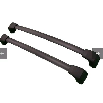 Barra transversal de techo negra 2025/26 para portaequipajes Hyundai Tucson de riel superior Foto 1 de 4