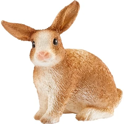 Schleich Rabbit Figure Farm World Size 4cm Collectable Toy 13827 for Ages 3+ - Image 1 of 4