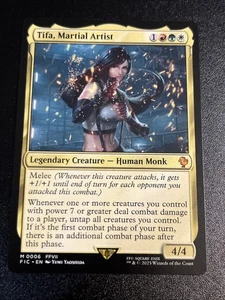 Tifa, Martial Artist (Extended Art) Commander: Final Fantasy Regular MTG NM - Picture 1 of 10