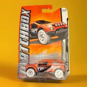 2011 MATCHBOX MBX ARCTIC QUICK SANDER ORANGE WITH WHITE WHEELS MEDIC 9/10 - Picture 1 of 4
