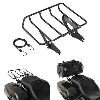 Quick Release Rear Luggage Rack Fit For Harley Touring Street Road Glide 2014+ — 第 1/4 张图片