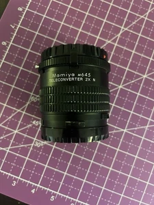 Mamiya M645 Teleconverter 2X N for M645 1000S Super Pro TL w/caps (AC70) - Picture 1 of 4