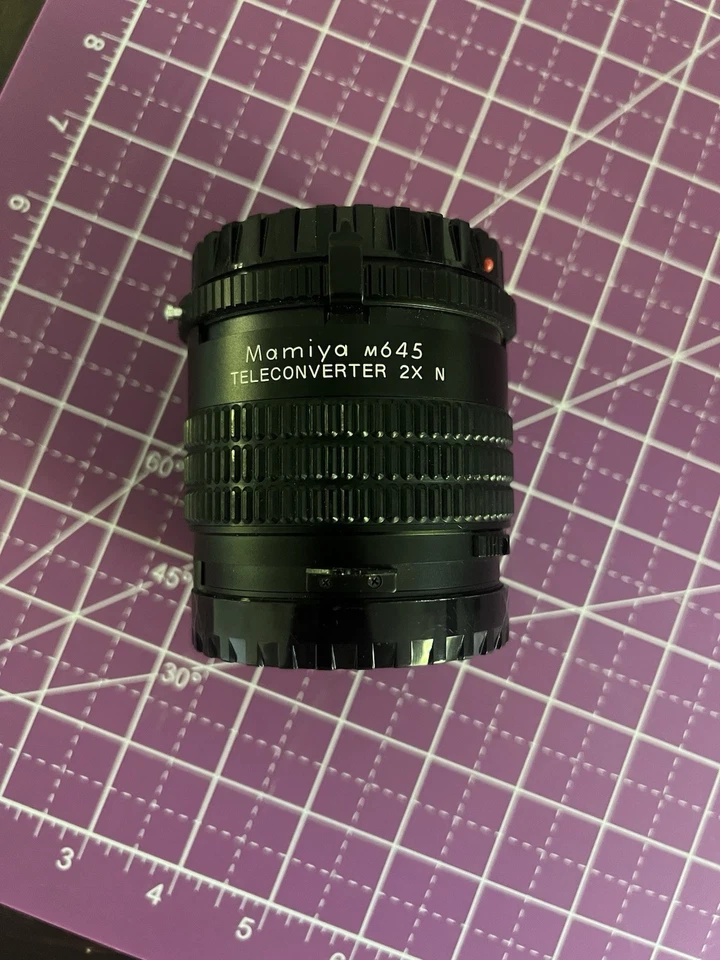 Mamiya M645 Teleconverter 2X N for M645 1000S Super Pro TL w/caps  (AC70) - Image 1 of 4