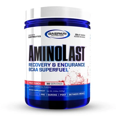Gaspari Nutrition: AminoLast, Combustible BCAA de Recuperación Muscular y Resistencia, Mejora... Foto 1 de 4