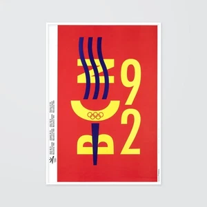 Plakat der Olympischen Spiele 1992 in Barcelona – Quim Nolla – der 1990er - Bild 1 von 3