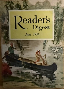 1959 JUNE READER'S DIGEST MAGAZINE Vintage History Short Stories - Picture 1 of 2