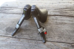 SRAM Red DoubleTap 2x10 Spd Shifters Brake Levers Mechanical Rim Road Bike USED - Picture 1 of 10