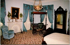 Postal Louisiana Bretaña LA Rosewood Manor Sara Delano Room - Imagen 1 de 2