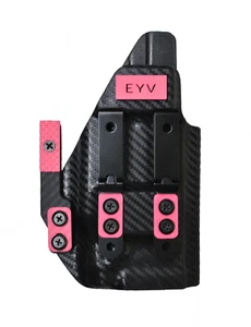 EYV IWB Gun Holster for Concealed Carry - S&W M&P Shield/Shield Plus 9/40 - Picture 1 of 41