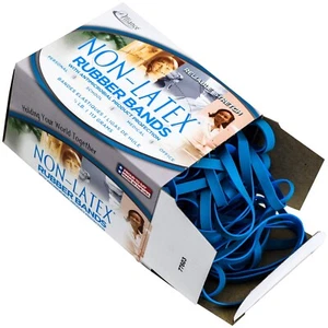 Alliance 42649 Non-Latex Rubber Bands, Antimicrobial, Size 64, 1/4 Lb. Box - Picture 1 of 2
