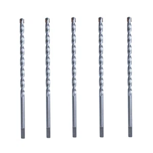 Drillforce 5PCS 5/32"x3-1/2" Carbide Tipped Concrete Masonry Screw Drill Bits - Picture 1 of 4