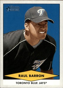 2007 Bowman Heritage Prospects #BHP61 Raul Barron