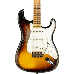 Fender Custom Shop 1957 Stratocaster Super Heavy Relic LE Guitar 2Color Sunburst - Picture 1 of 8