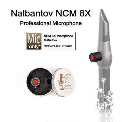 Clarinet Barrel Microphone for all mouthpieces and clarinets - Nalbantov NCM 8X - Image 1 of 4