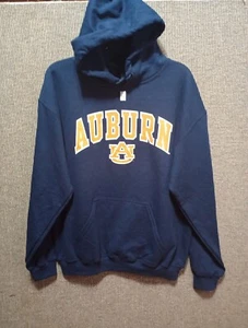 Auburn Tigers Colosseum Arch & Logo 3.0 Pullover Hoodie Size Medium Navy Blue - Picture 1 of 12