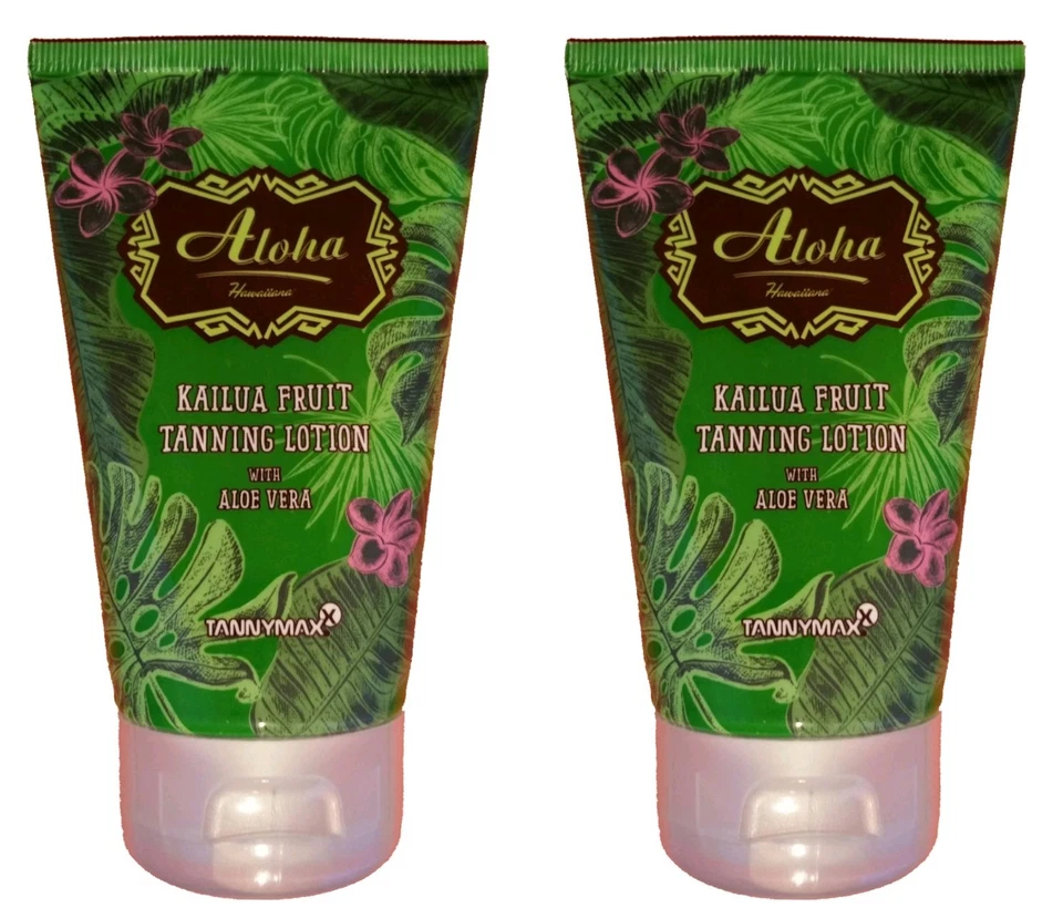 Loción bronceadora de frutas Hawaiiana-Aloha/Kailua 2x100 ml/cosmética solarium