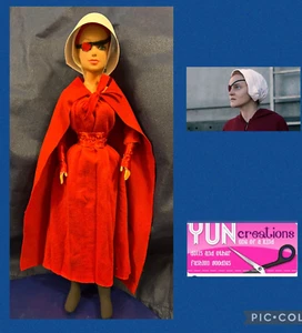 Janine the Handmaid's tale OOAK Barbie Puppe Handarbeit Sammler vom Künstler Custom - Bild 1 von 11