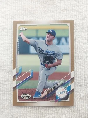Hyun-il Choi 2021 Topps Pro Debut Gold Parallel /50 Dodgers Prospect PD-27 - Image 1 of 2