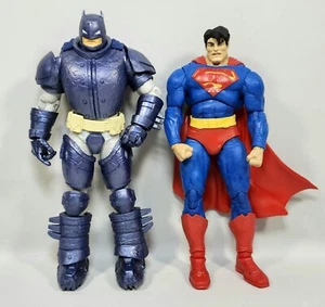 DC McFarlane ARMORED BATMAN vs SUPERMAN The Dark Knight Returns Action Figures - Picture 1 of 8
