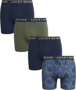 LUCKY BRAND BOXER X4 - 243 SPADES - MEDIUM - MEN BRIEF UNDERWEAR PACK P504 - Picture 1 of 2