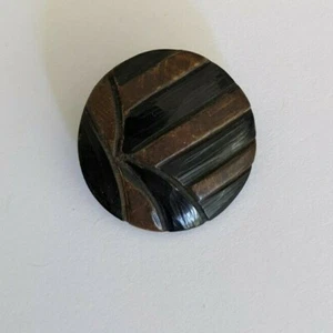 Nouveau Horn Shank button 1 inch 25mm - Picture 1 of 1