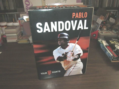 2010 San Francisco Giants Pablo Sandoval Bobblehead NIB SGA Cover