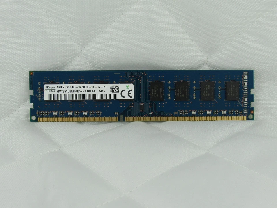HP 4GB 4096MB PC3-12800 DDR3-1600 Desktop Memory RAM DIMM 671613-001 - Image 1 of 1