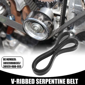 Car V-Ribbed Serpentine Belt No.38920RBBE03 for Honda CR-V 5 Doors 2007-2009 - Picture 1 of 7