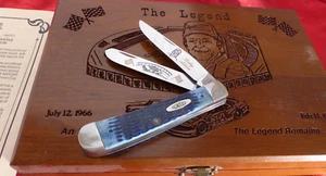 Case XX USA 6254 bone 4.25" The Legend Bobby Allison LTD Trapper knife MINT - Picture 1 of 6