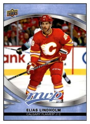 Elias Lindholm 2023-24 Upper Deck MVP #83 NHL Flames ID:76982 - Image 1 of 2