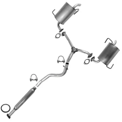 Resonator Y Pipe Mufflers Exhaust Kit fits: 2010-2015 Subaru Outback 3.6L - Imagem 1 de 4
