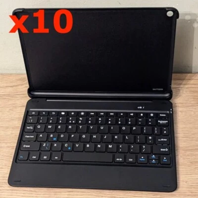 JOB LOT 10x Fintie Bluetooth keyboard detachable case for Amazon Fire HD 10 11th - Image 1 of 4