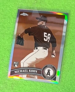 Michael Kohn 2011 Topps Chrome 208 RC Sepia Refractor 82/99 - Picture 1 of 2