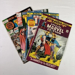The Mighty Thor Konvolut (4) 1971-72 Marvel Comics. #1,3,193,4. (G). - Bild 1 von 10