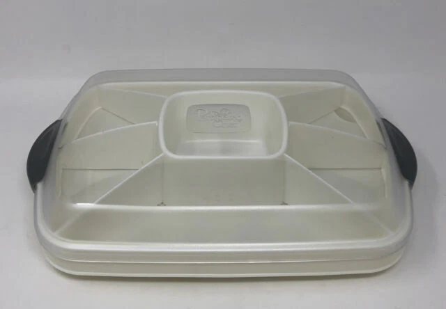 Pampered Chef Chillzanne Rectangle Serving Tray - 2781