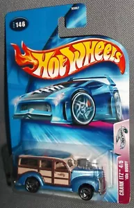 Hot Wheels 2004 #146 Crank Itz #4 of 5 40s Woody Blue Surf Beat Guitar SBs B3867 - Picture 1 of 2