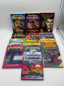 Lot of 13 RL Stine Goosebumps, Horrorland, Most Wanted Paperback Books See List - Picture 1 of 16
