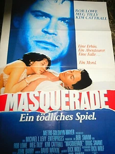 Filmplakat - MASQUERADE EIN TÖDLICHES SPIEL 1988 0920 - Picture 1 of 1