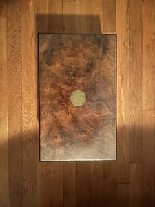 Caja de escritura victoriana Burr de nogal y pendiente con interior ajustado, cajones secretos - Imagen 1 de 11