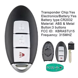 For 2004 2005 2006 2007 2008 2009 Nissan Titan Keyless Entry Remote Car Key Fob - Picture 1 of 8