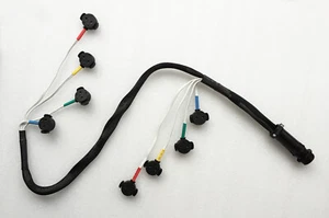 Locking Harness cable Tube lamp connector for 4' 4ft 4bank kinoflo similar light - Picture 1 of 4