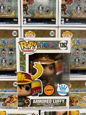 Funko Pop! Armored Luffy Chase Metallic #1262 - One Piece Anime - With Protector