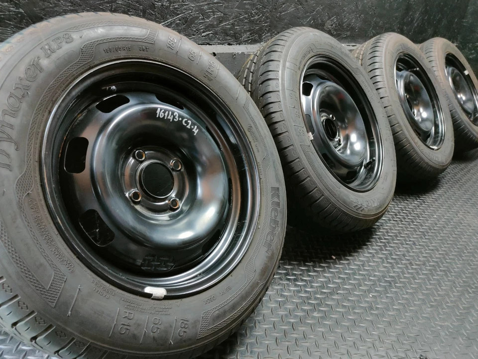 Citroen C3 DS3 Peugeot 207 208 2008 301 Felgen Sommerreifen 185/65 R15 88T 6,5mm - Bild 1 von 4