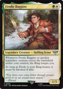 Frodo Baggins (205), LTR, Reg, U - Picture 1 of 2
